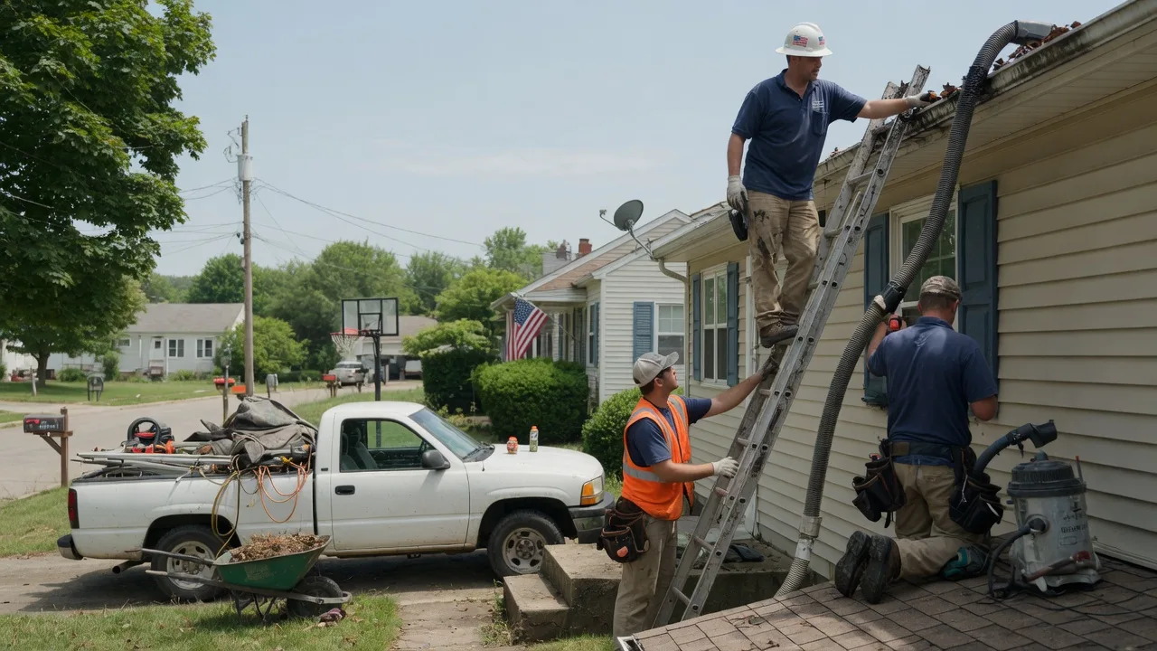 Gutter Installation in Bellefontaine, OH near me